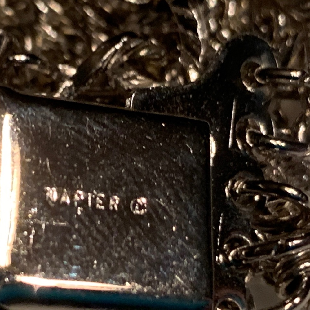 Vintage Napier Six Strand Chain Necklace